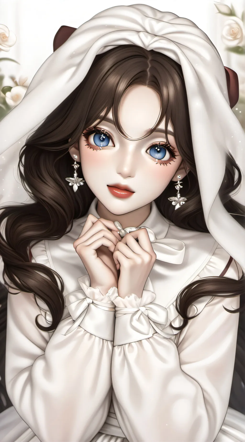 ai character: Claris Ryan  background