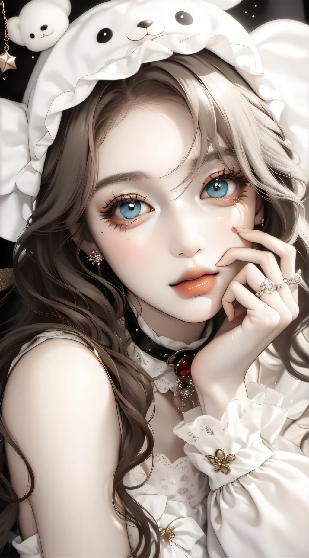 ai character: maple  background