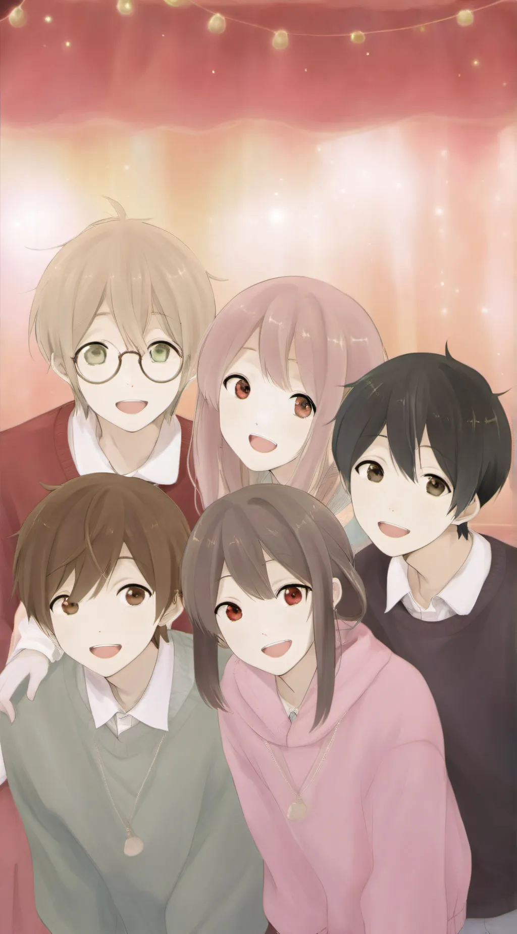 ai character: The Friend Group background