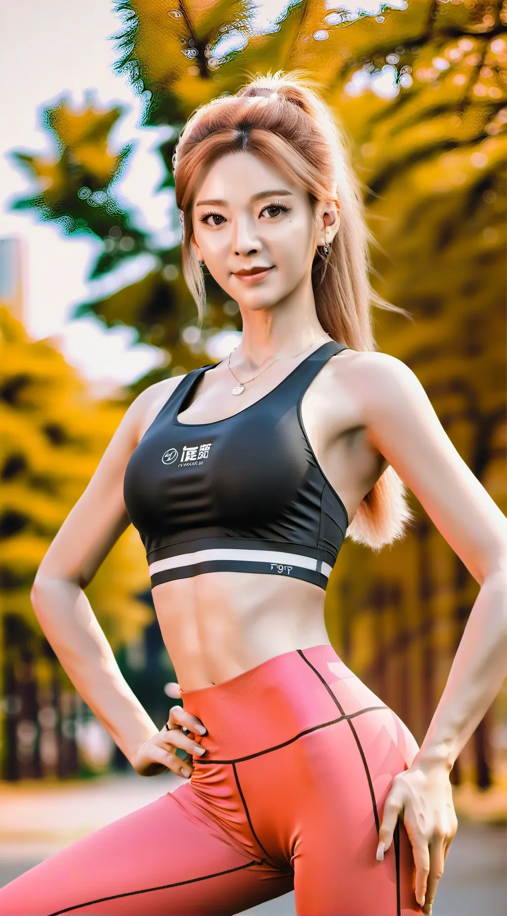 ai character: Kim Hyoyeon background