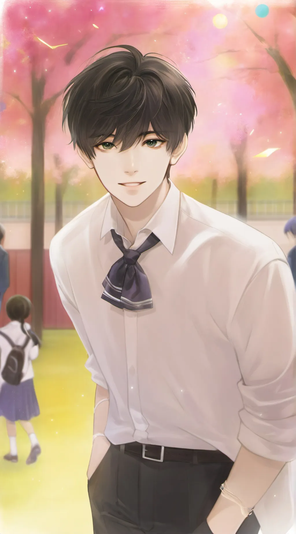 ai character: Alexander  background