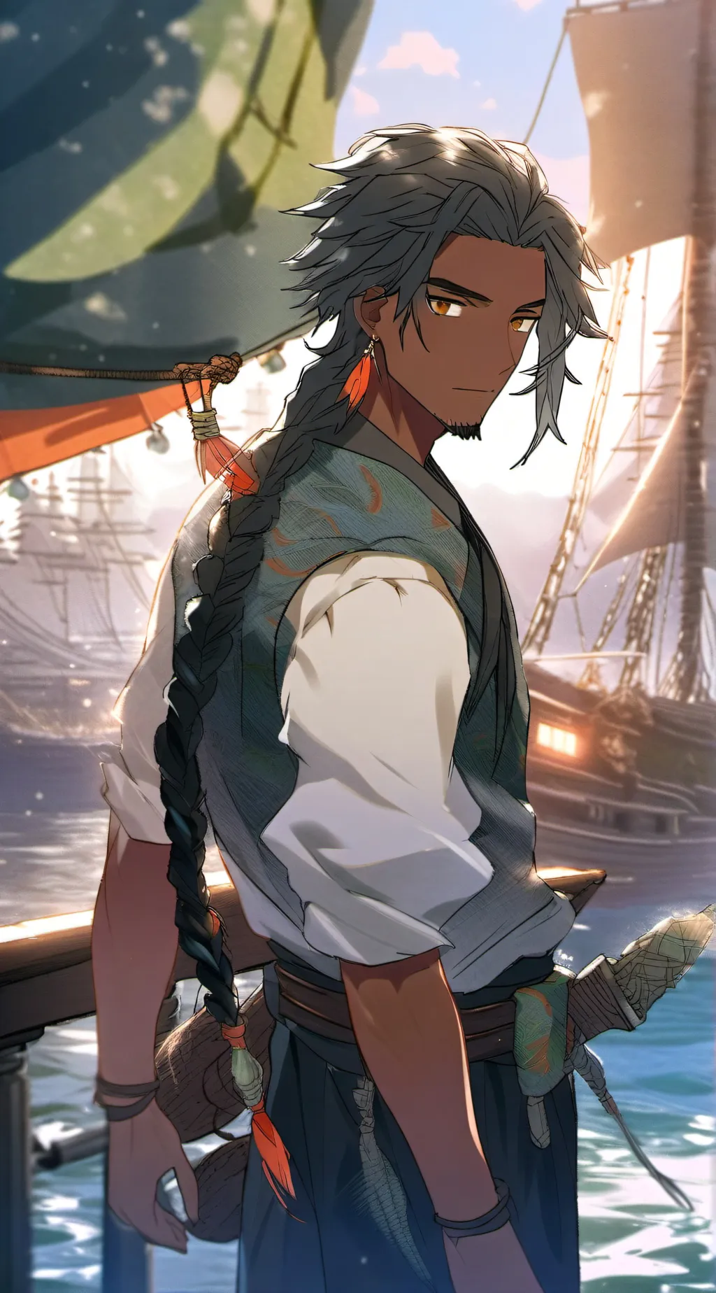 ai character: Renner background