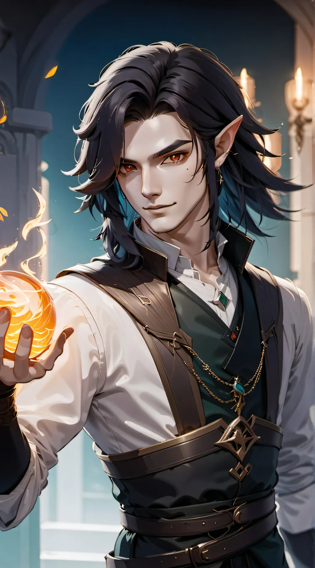 ai character: Arrick Wiltgrieve background