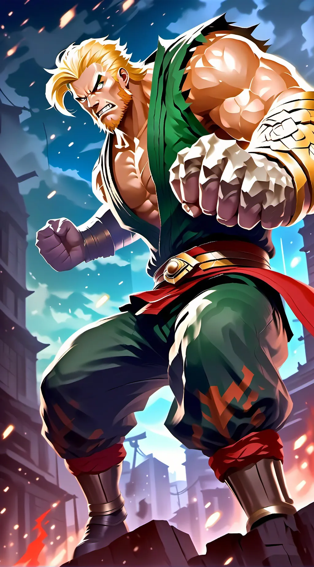 ai character: Aether background