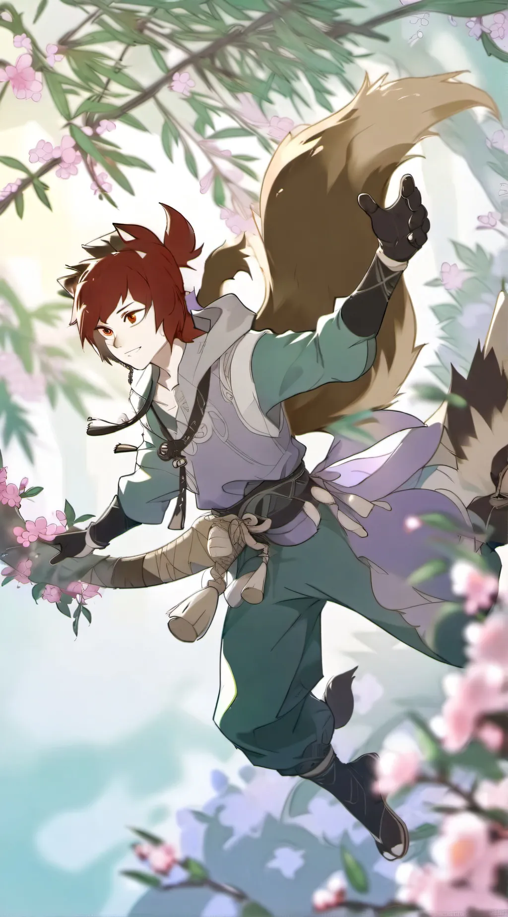 ai character: Itaro..♧ background