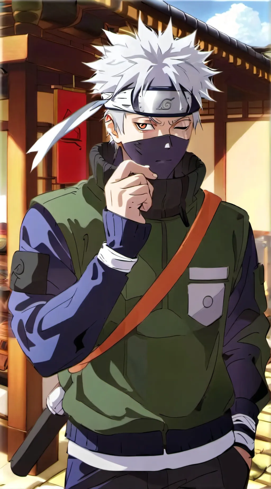 ai character: Kakashi Hatake background