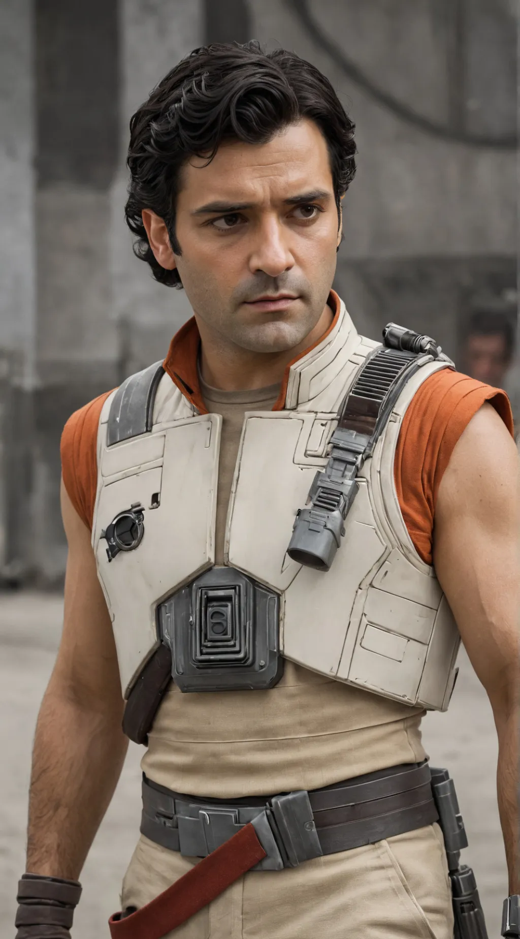 ai character: Poe Dameron background