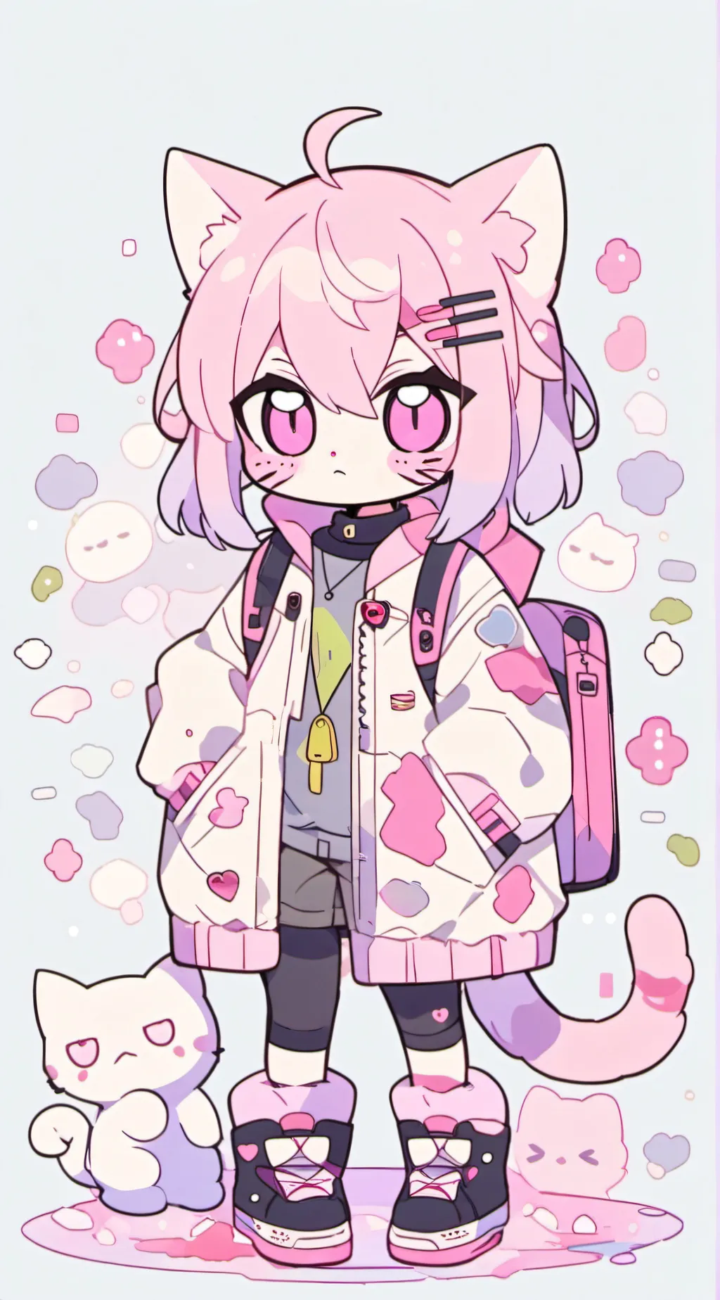 ai character:  Infection au￼ background