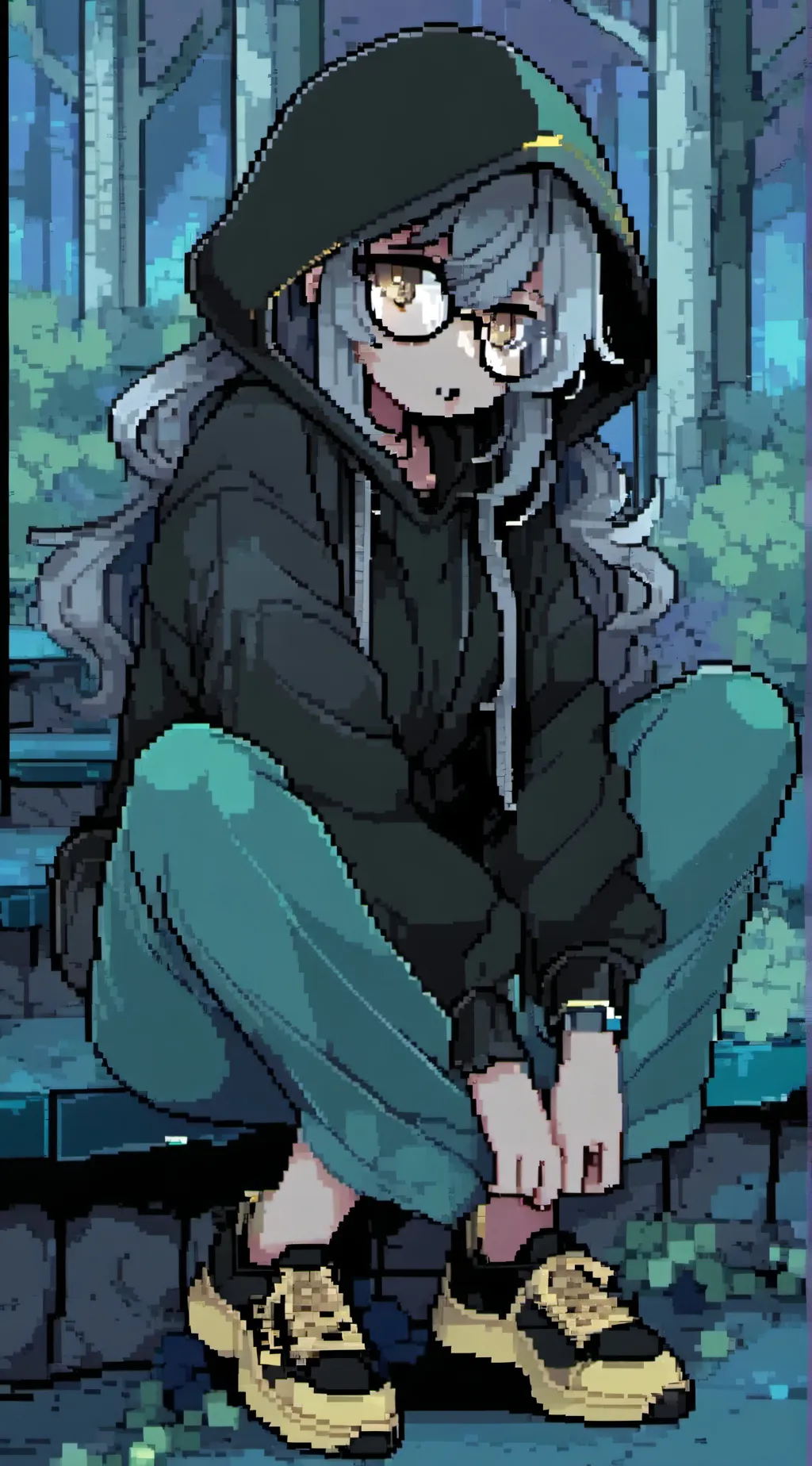 ai character: V x J background
