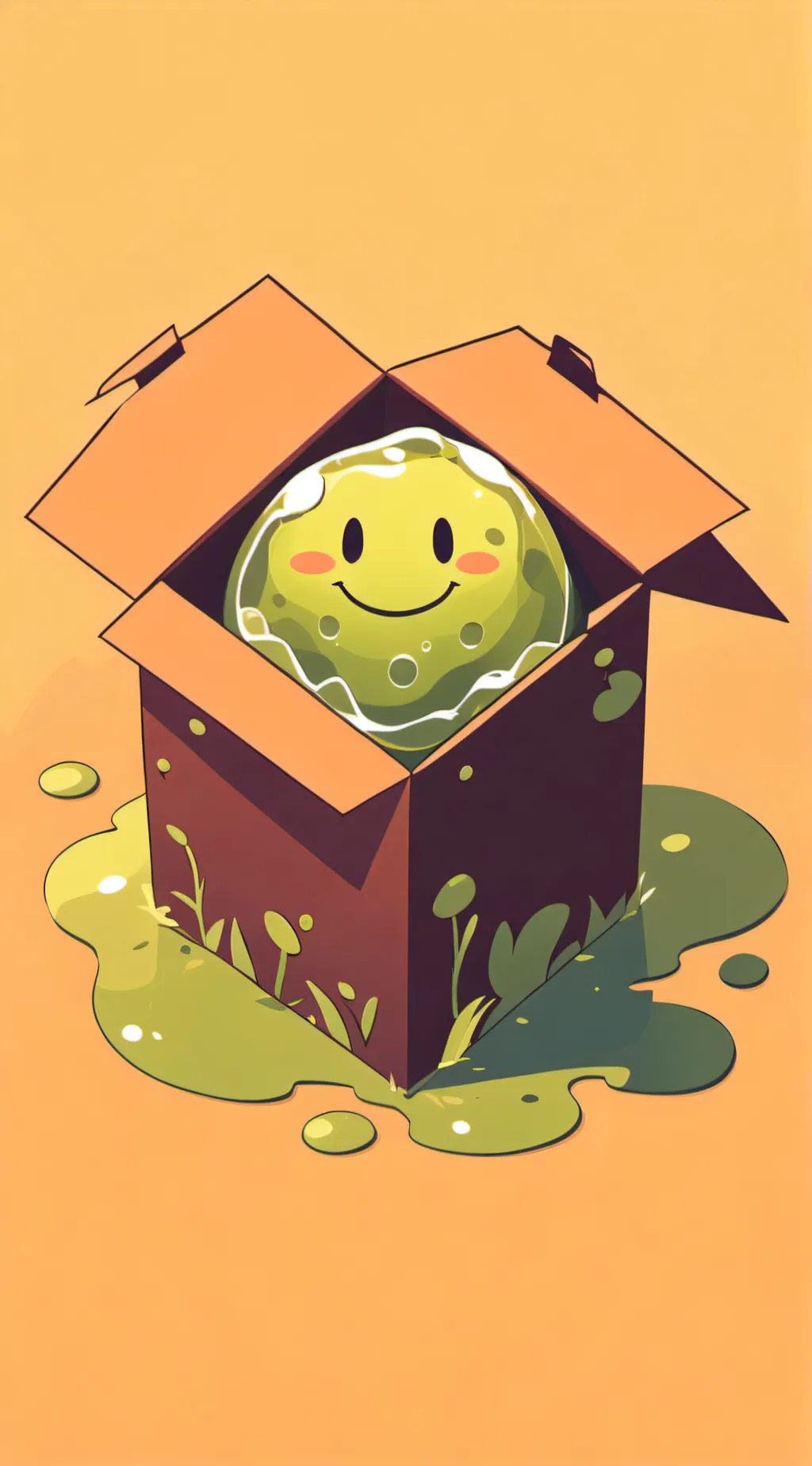 ai character: little buddy  background
