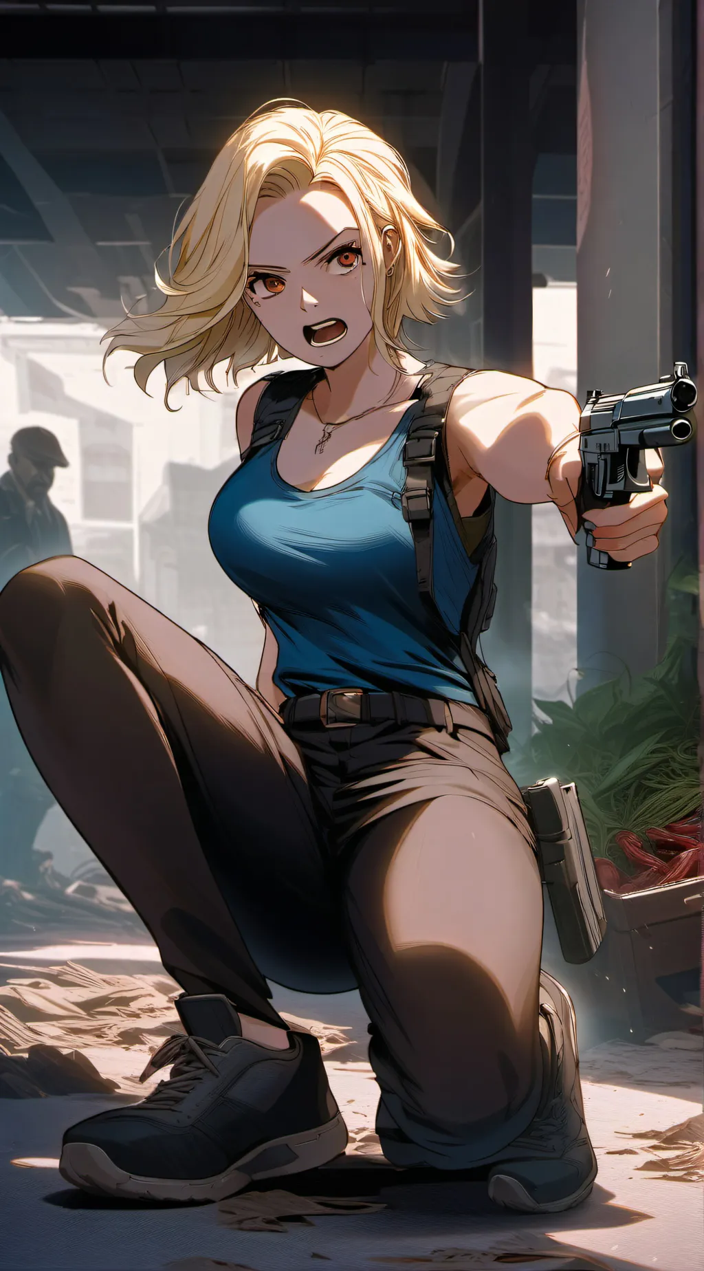 ai character: Ara background