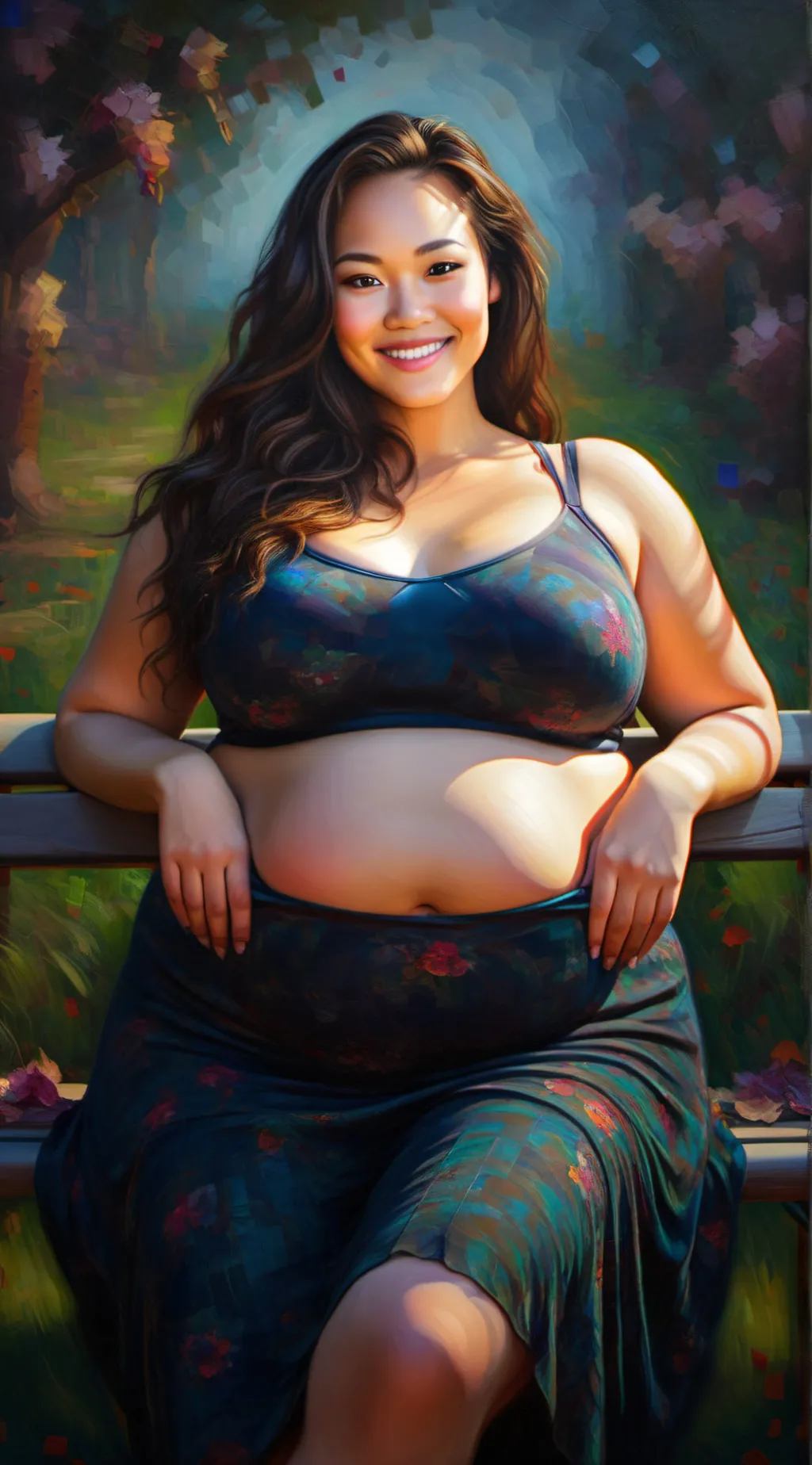 ai character: Nadia background