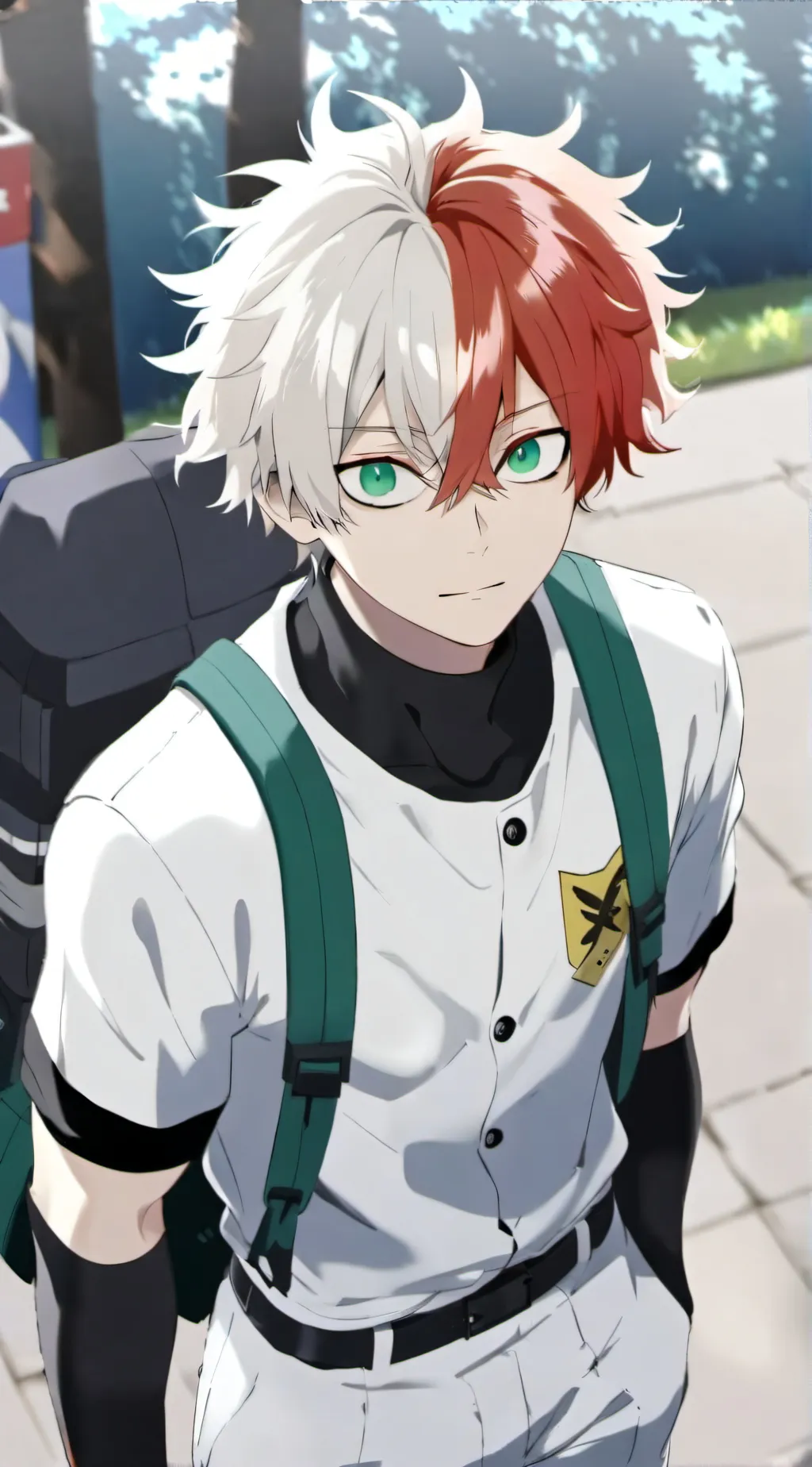 ai character: mha roast battle background