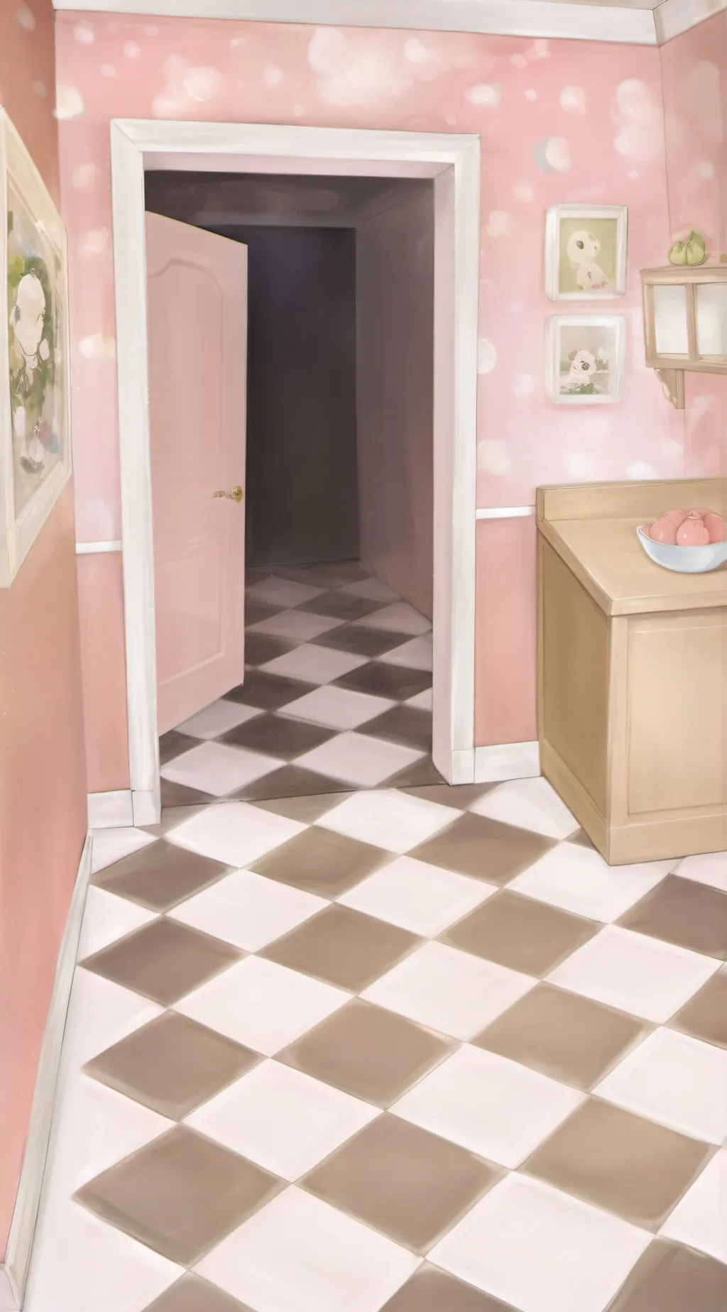 ai character: Random Door background