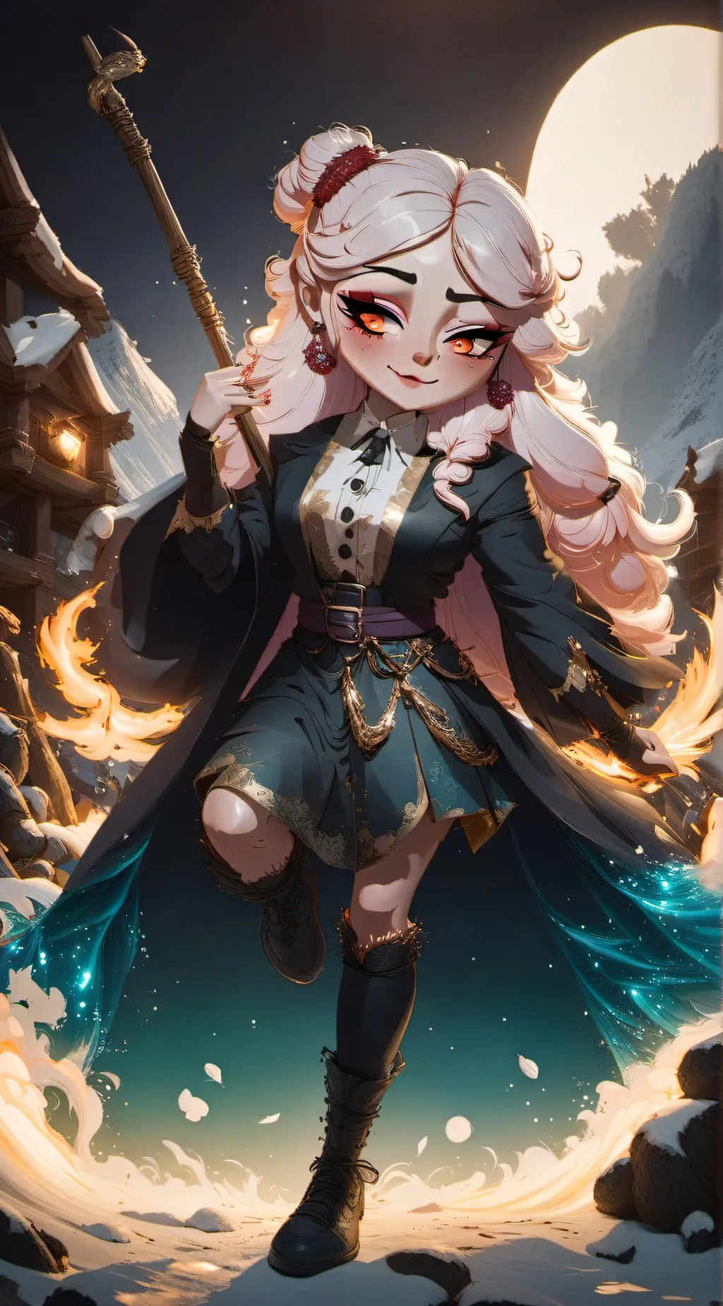 ai character: Pick me & Hogwarts background