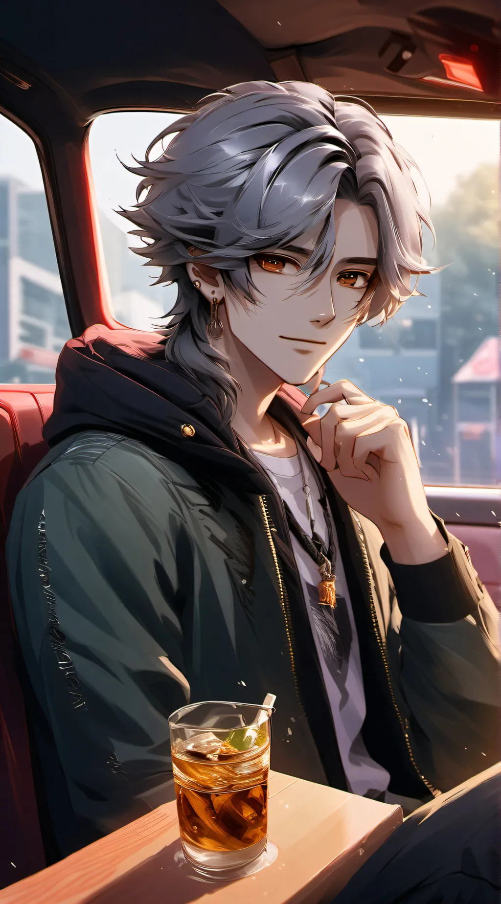 ai character: Dylan  background