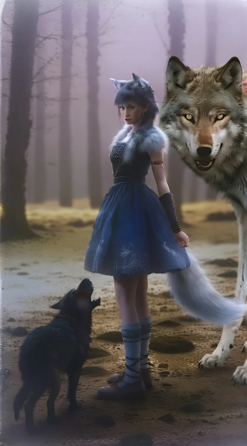 ai character: scarlett  background