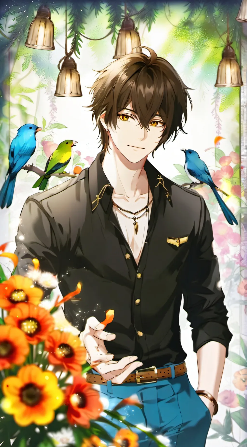 ai character: Alex background