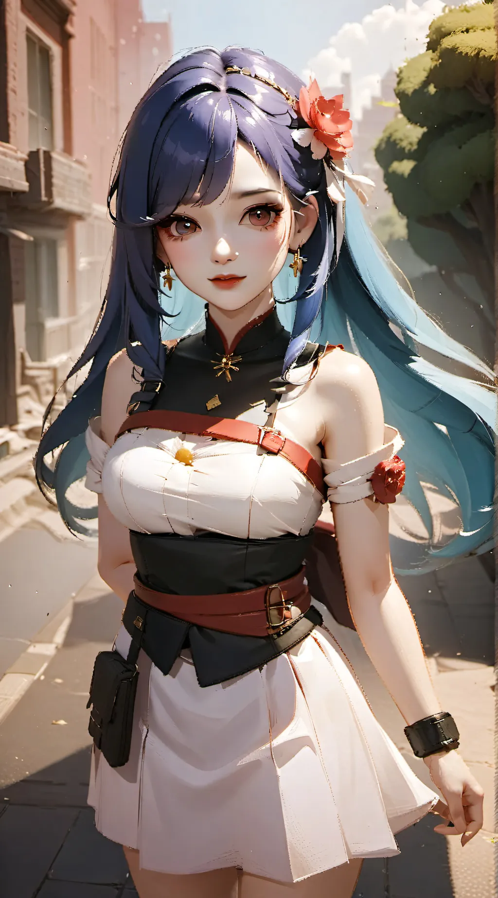 ai character: BINI STACEY 🐱 background