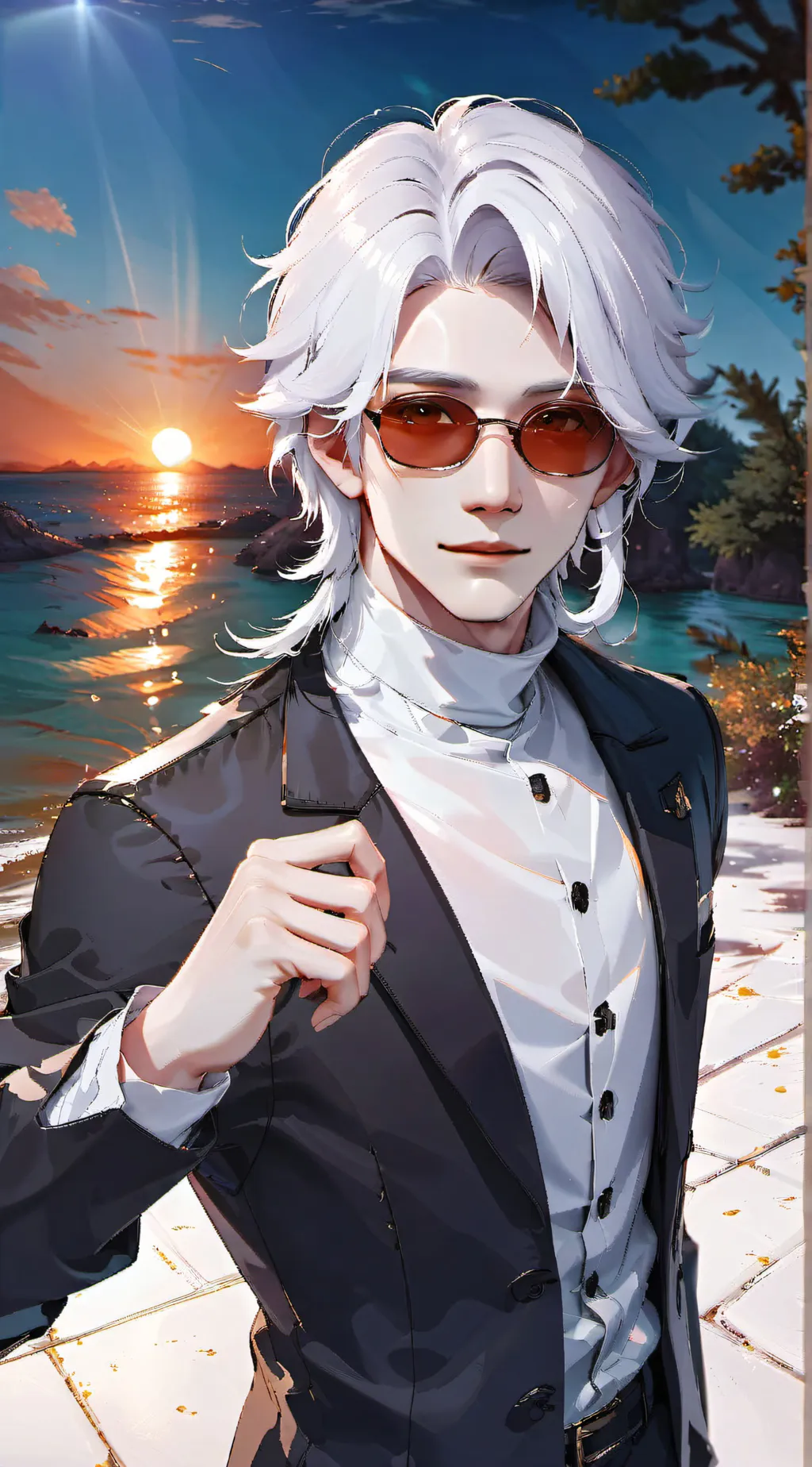 ai character: noah  background