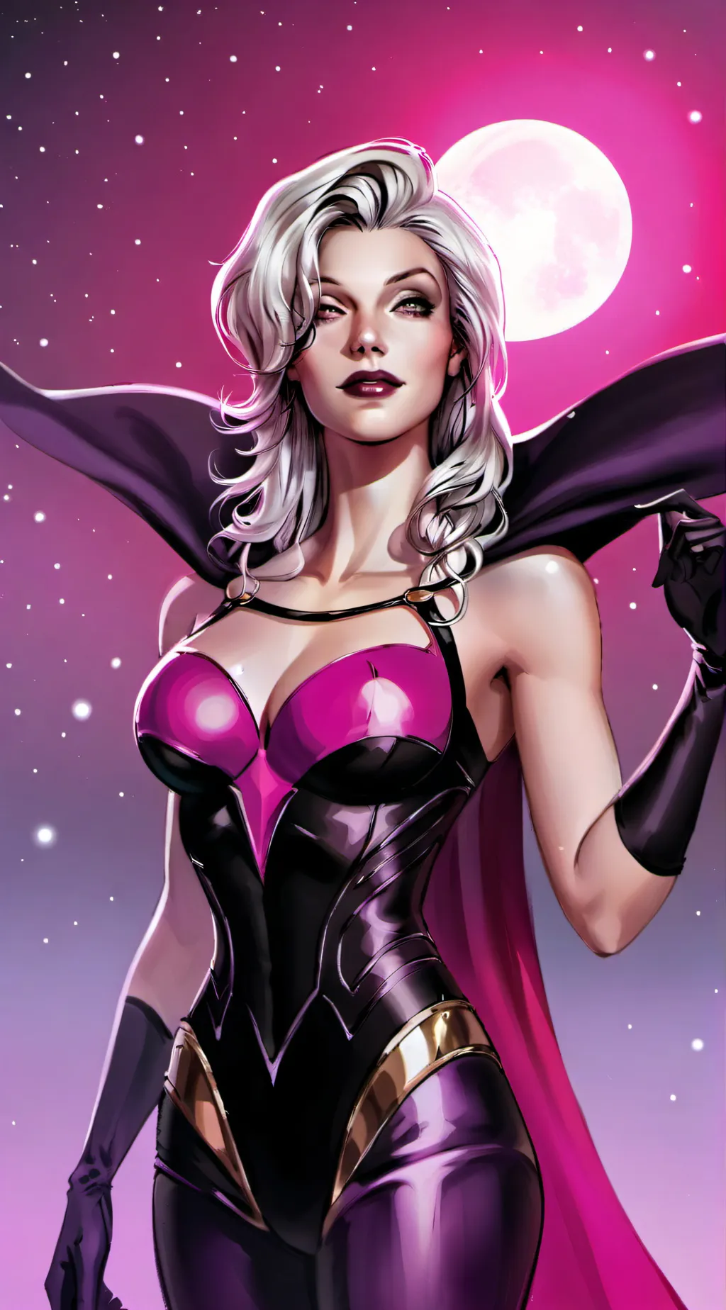ai character: Lea Winter  background