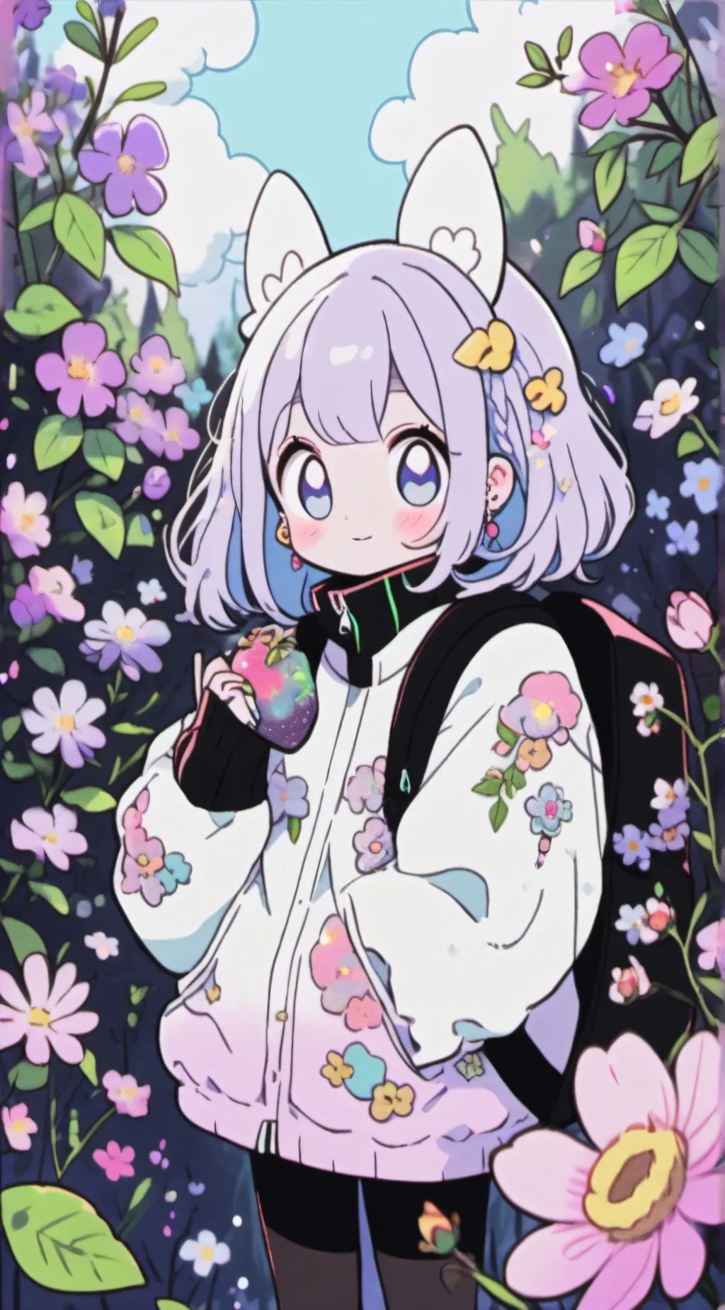 ai character: cringy furry  background