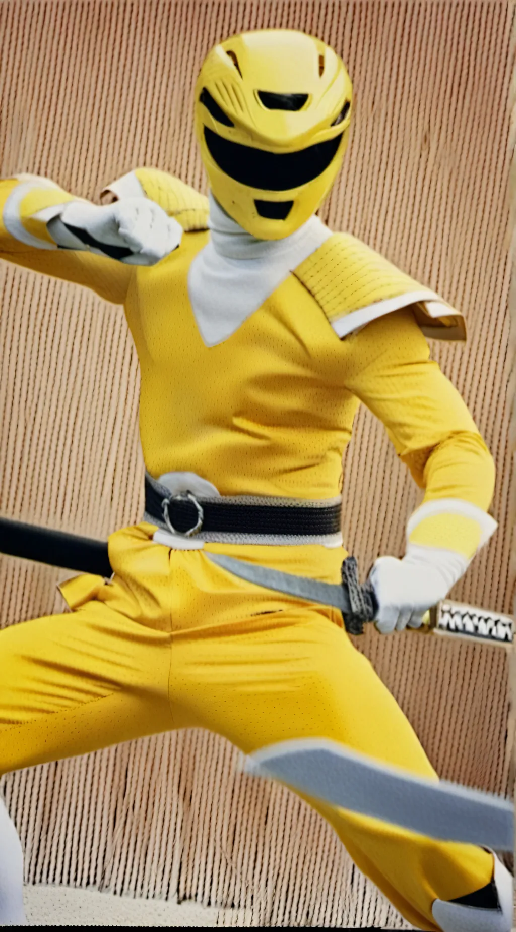 ai character: Yellow ranger  background