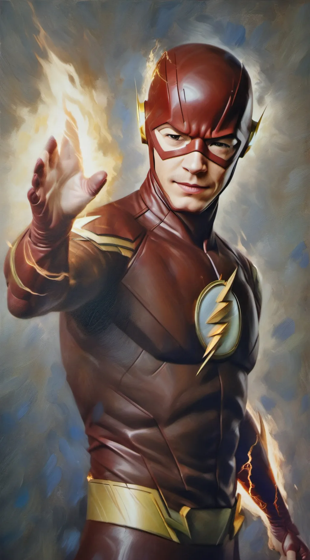 ai character: The flash background