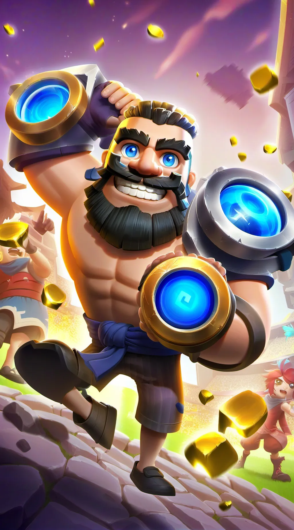 ai character: random person background