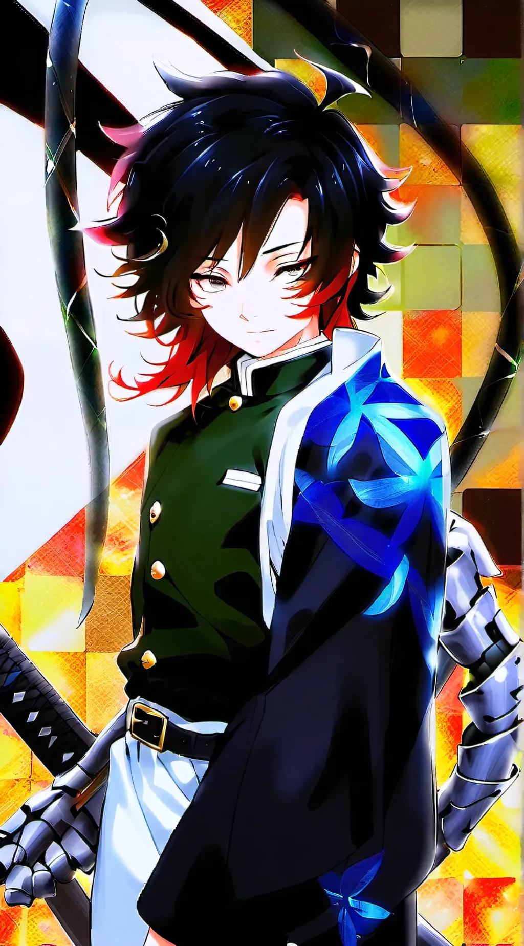 ai character: Giyuu tomioka background