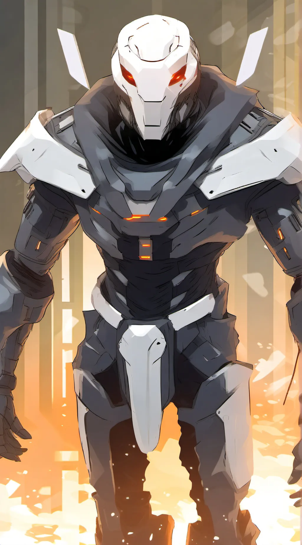 ai character: Murder drone D background