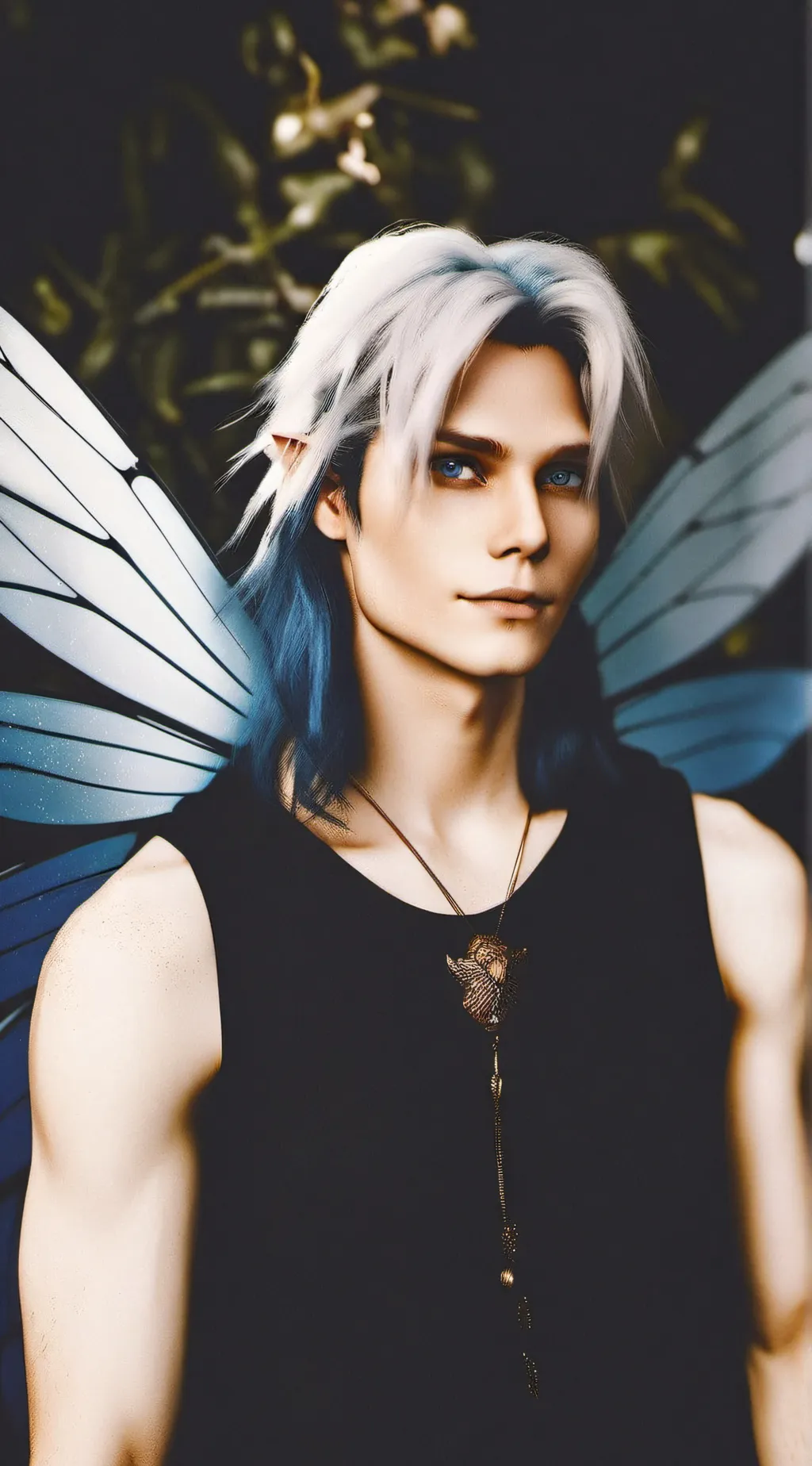 ai character: Silas  background