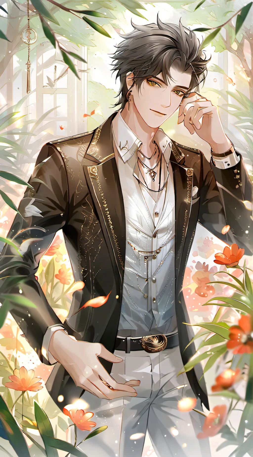 ai character: Lucas background