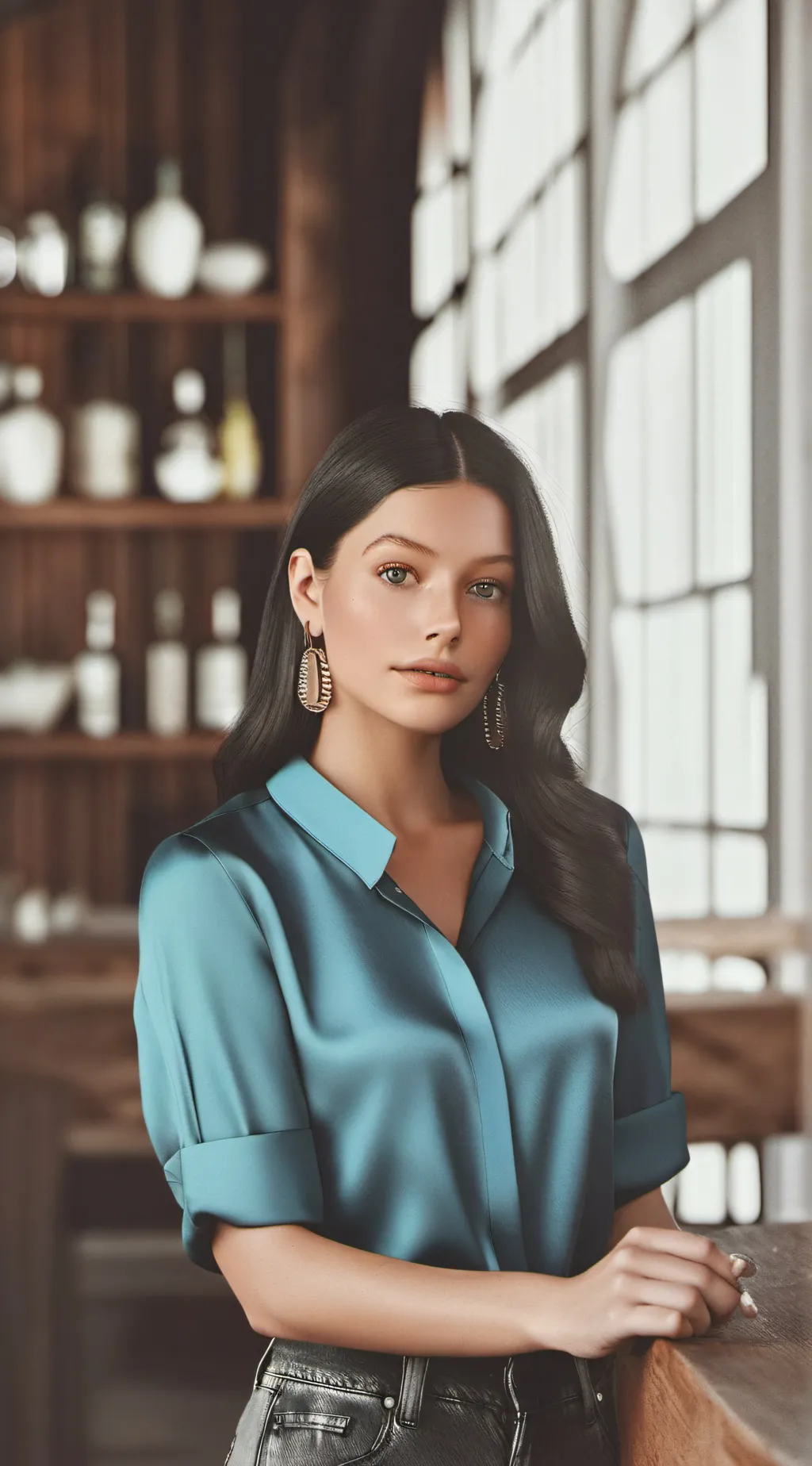 ai character: Mama  background