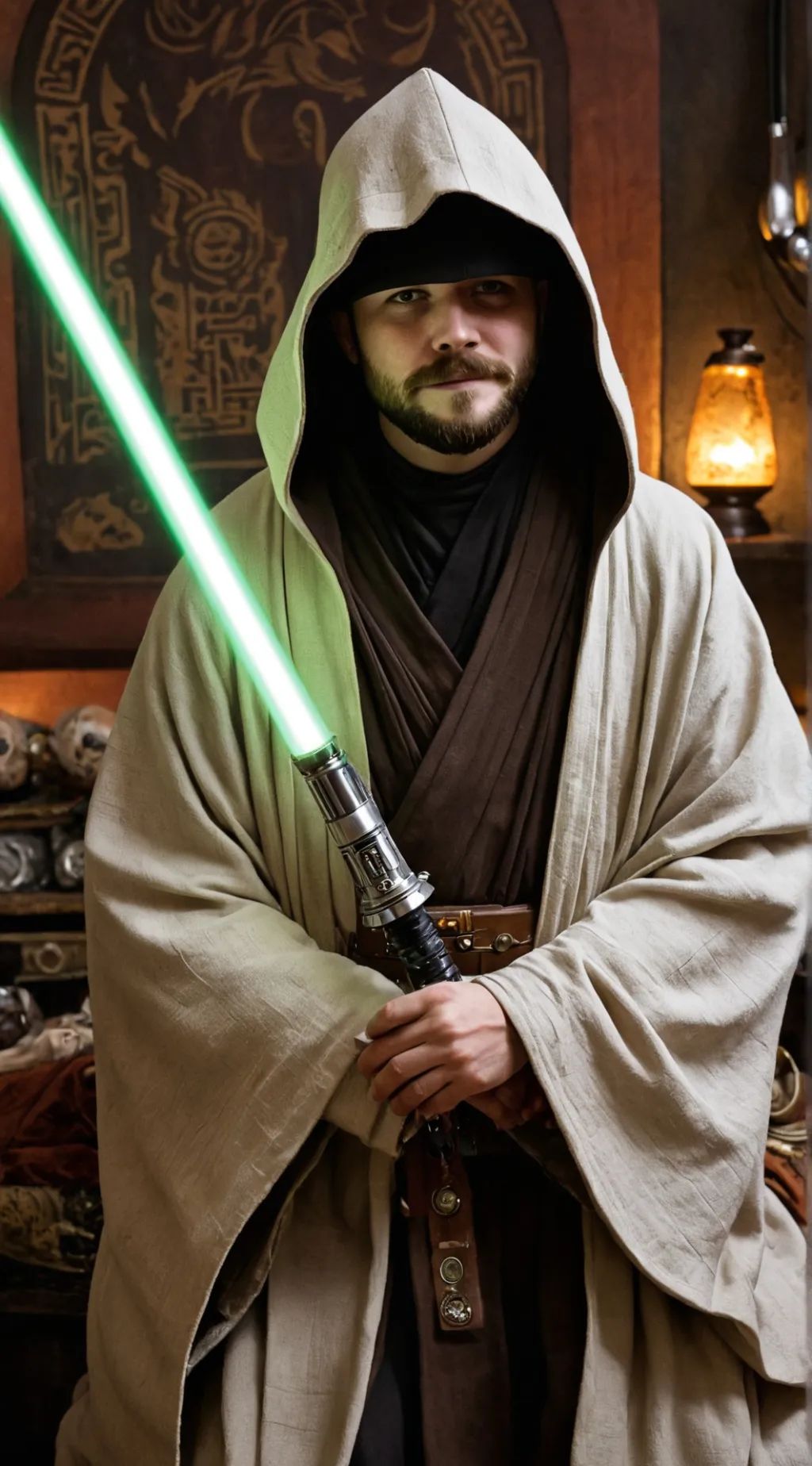 ai character: Jedi bob background