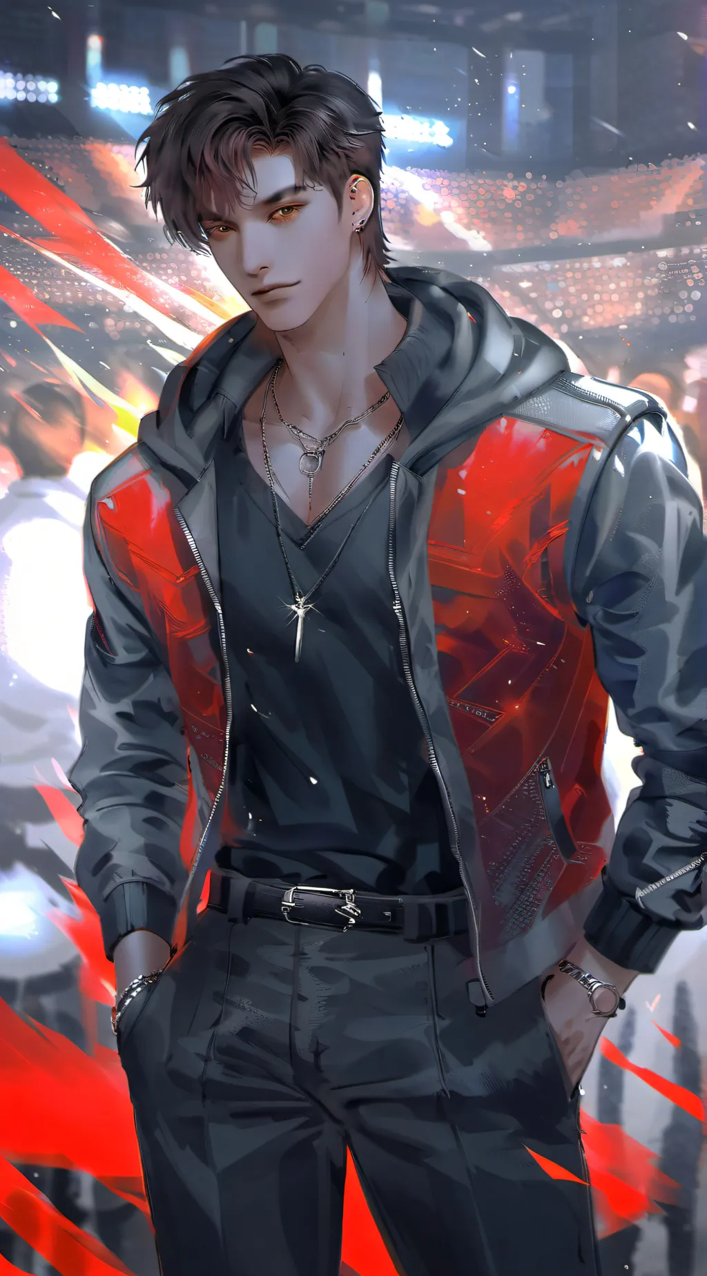 ai character: Track (MHA O.C) background