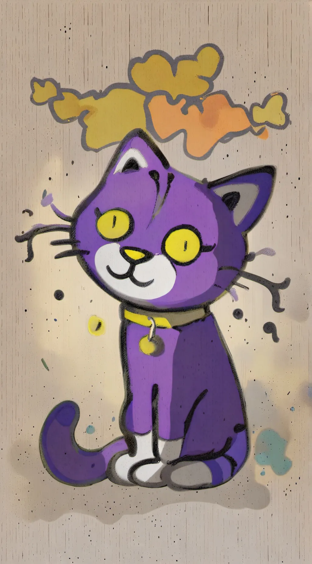 ai character: CatNap  background