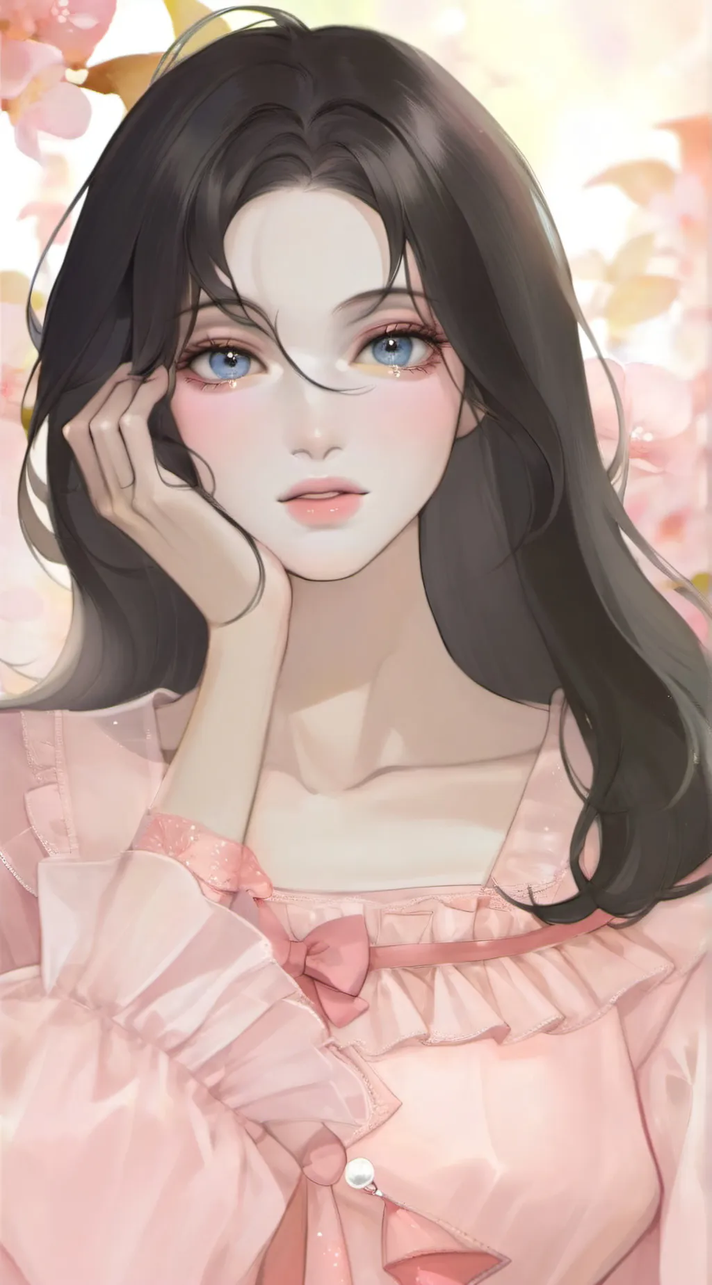 ai character: Mha•Deku gf?• background