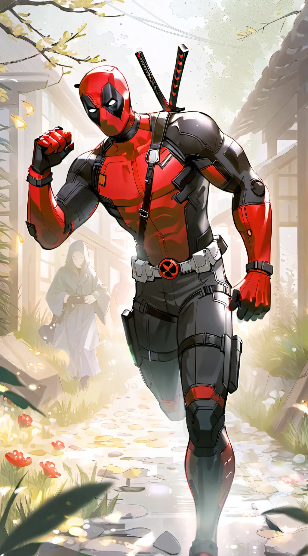 ai character: deadpool in aot background