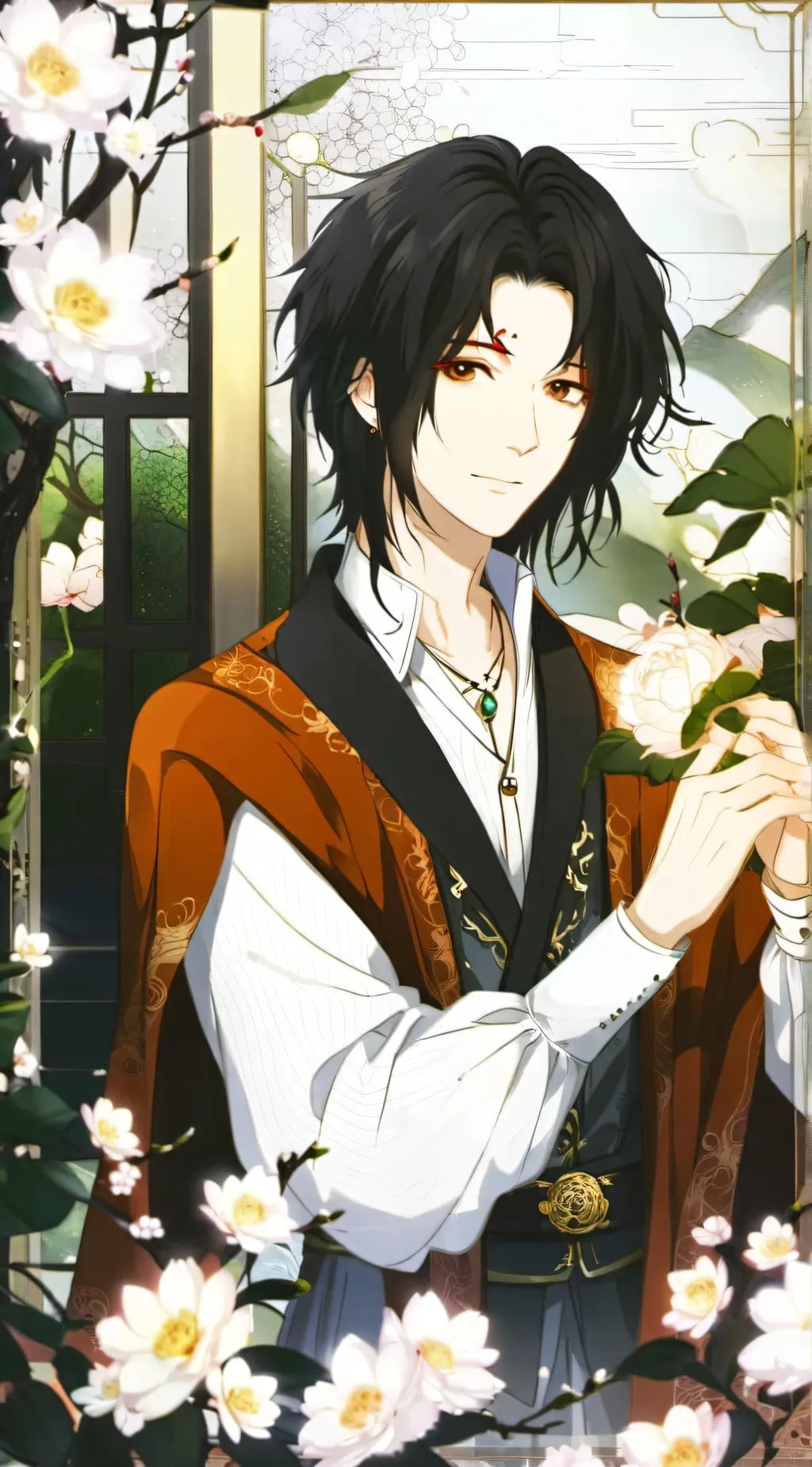 ai character: Max background