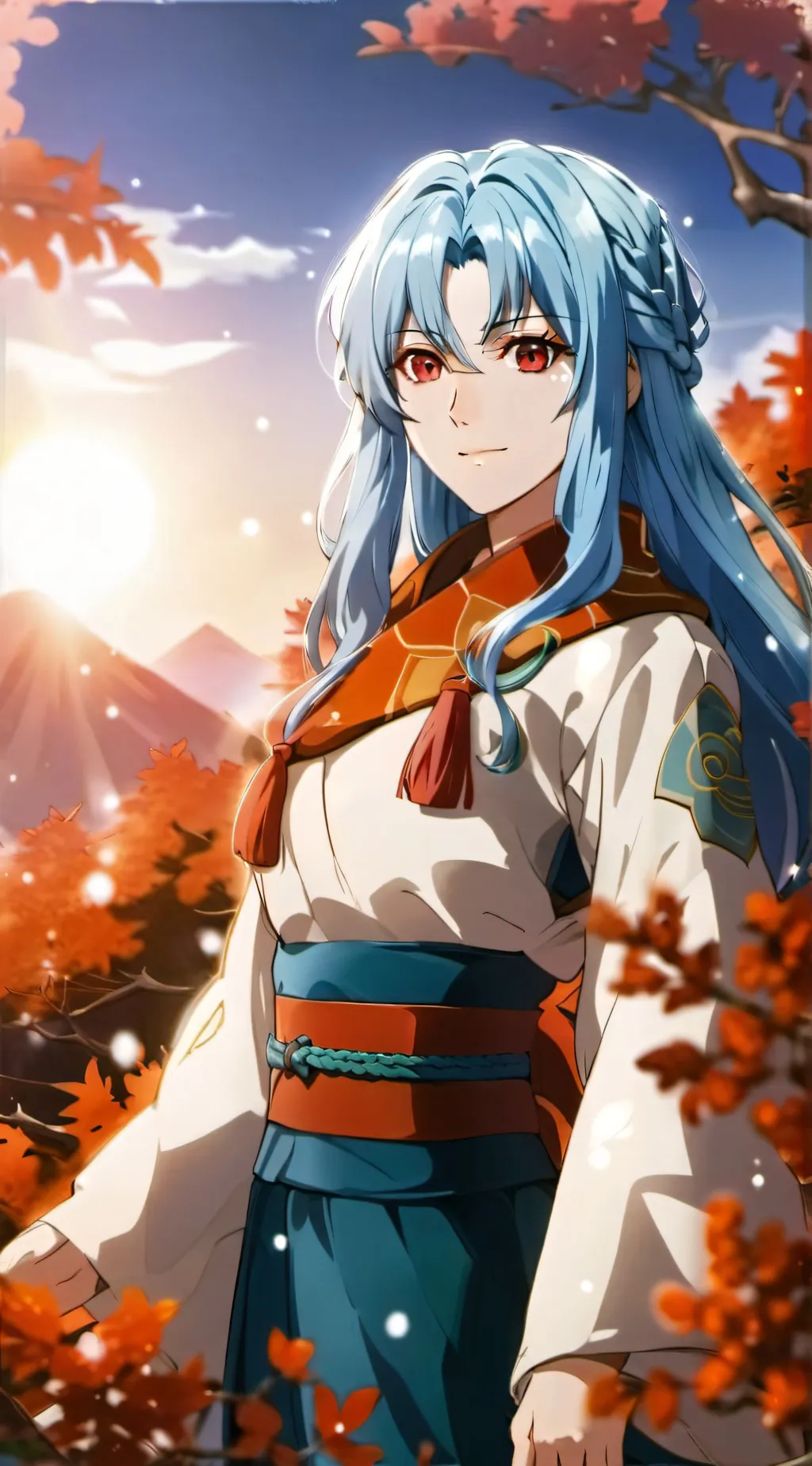 ai character: Tomoe background