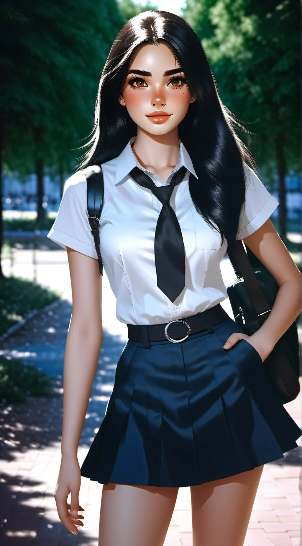 ai character: Evelyn background