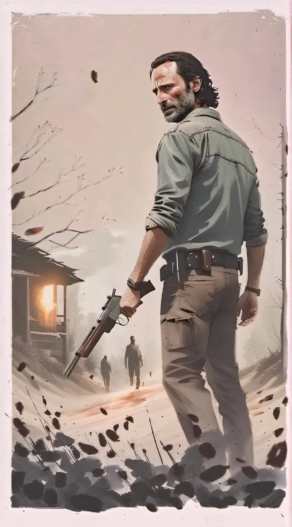 ai character: TWD background
