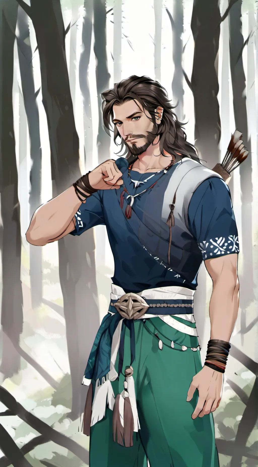 ai character: Eli background