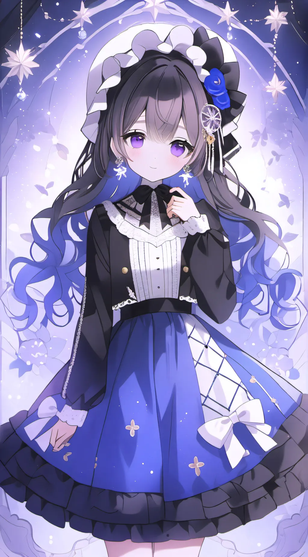 ai character: jazzy background