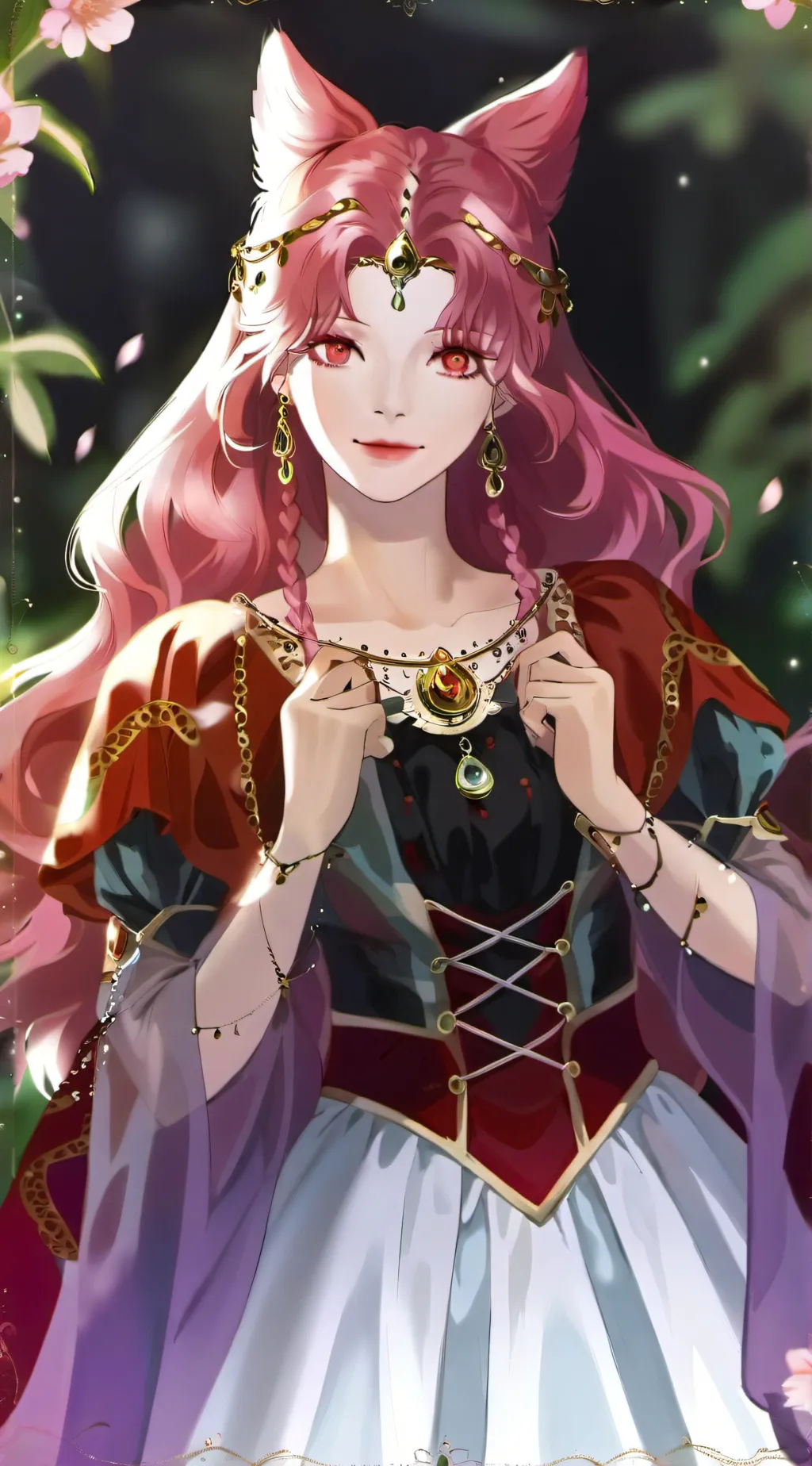 ai character: Emily Love  background
