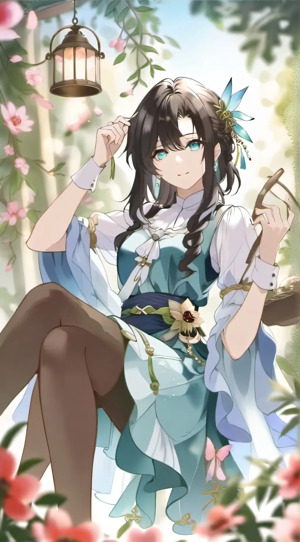 ai character: Lily background