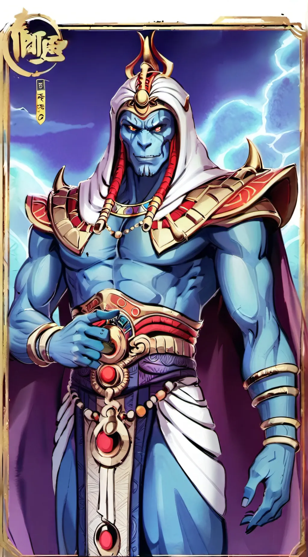 ai character: Mumm-Ra background