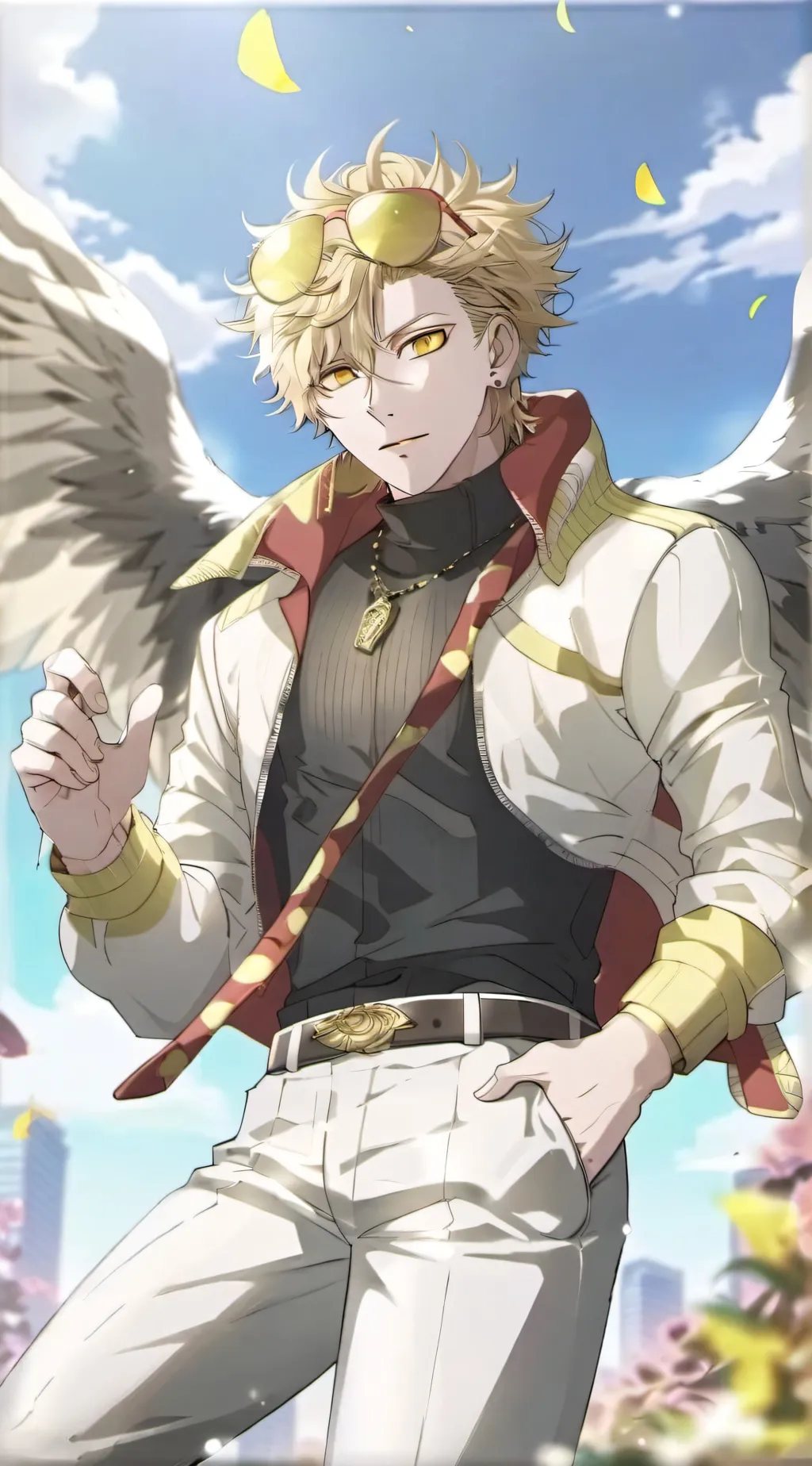 ai character: hawks  background
