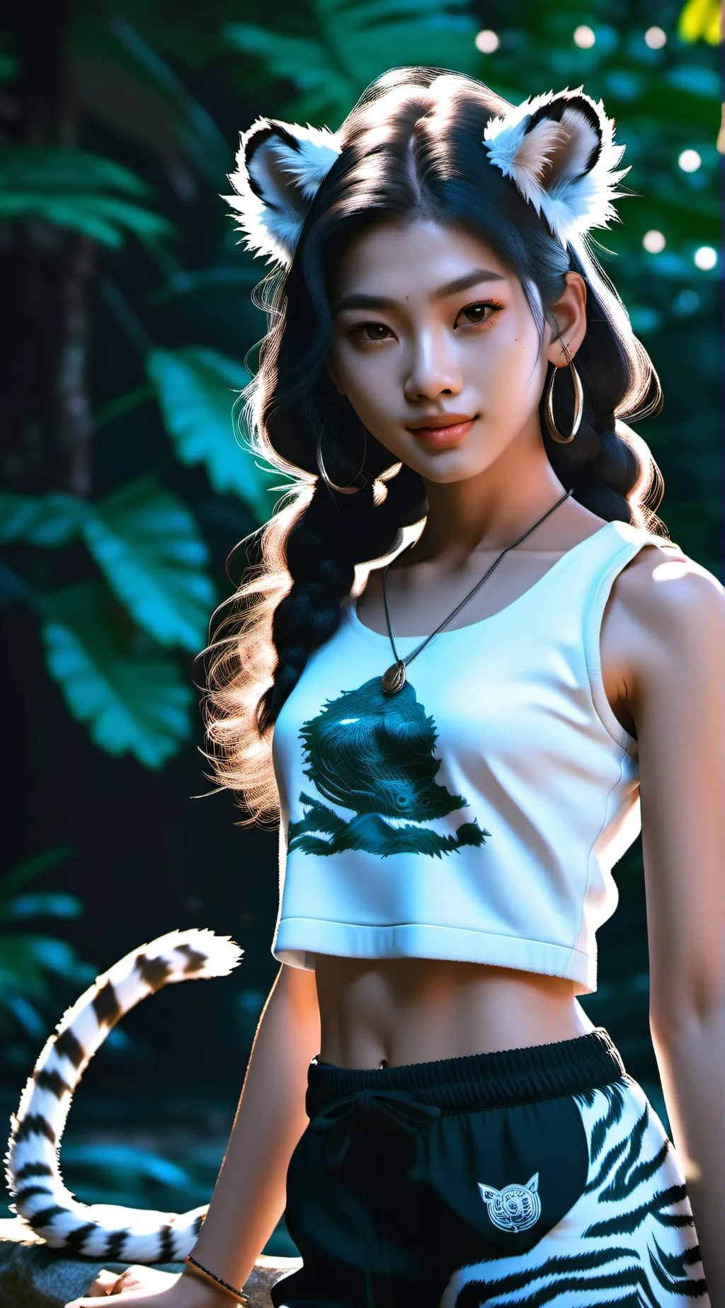 ai character: Duangkamol background